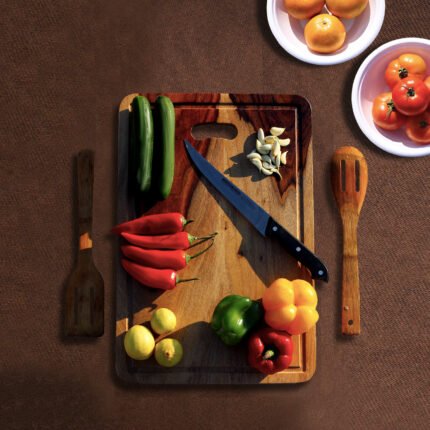 Thecsr Seko Chopping Board in Premium Quality Sheesham Wood